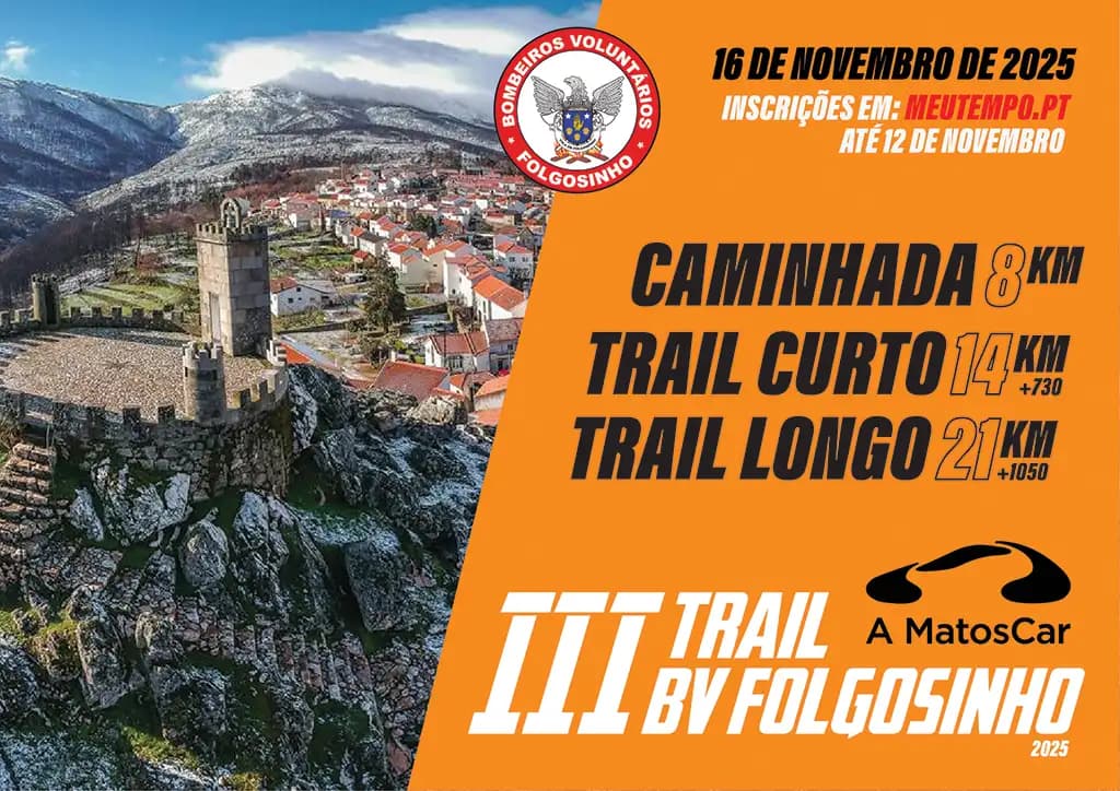 Cartaz de III Trail B.V. Folgosinho/A MatosCar