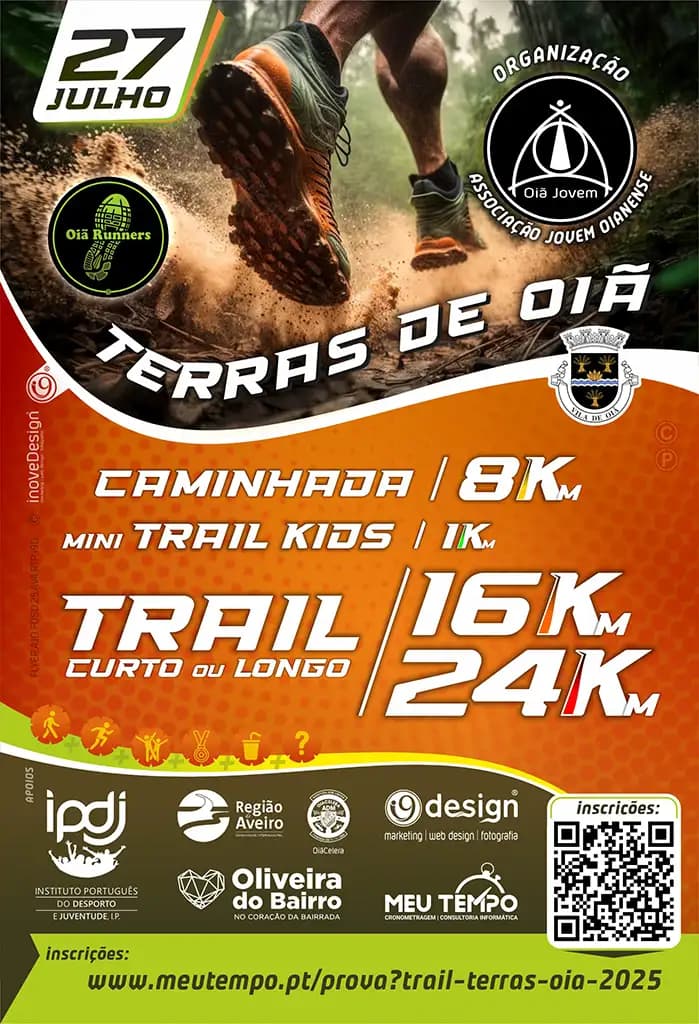 Cartaz de Trail Terras de Oiã 2025