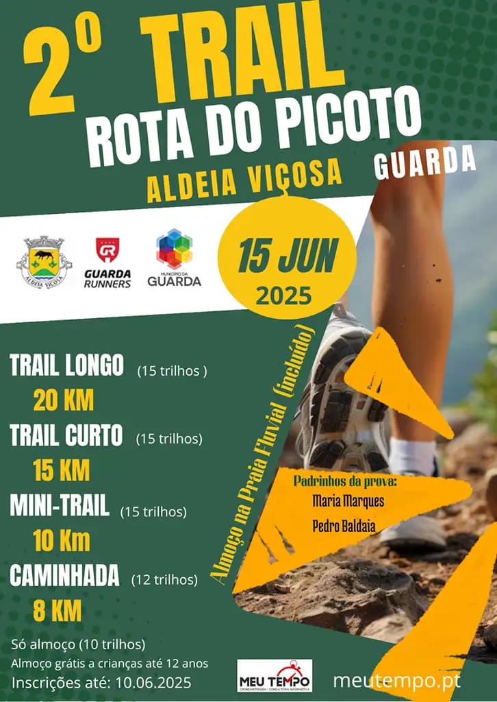 Cartaz de 2º Trail Rota do Picoto