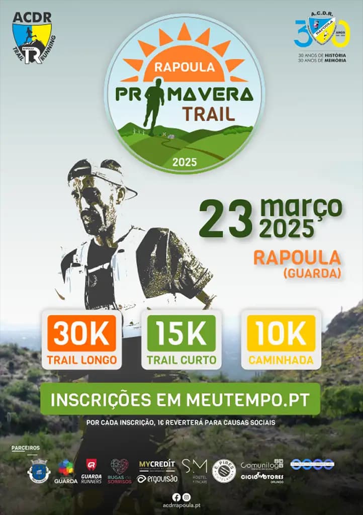 Cartaz de Rapoula Primavera Trail 25