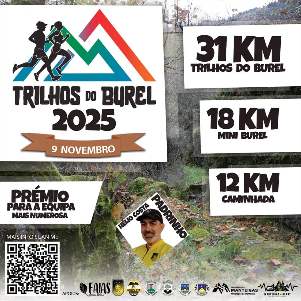 Cartaz de Trilhos do Burel 2025