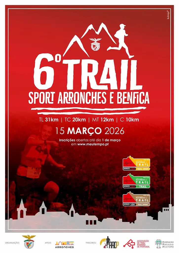 Cartaz de 6º Trail Sport Arronches e Benfica