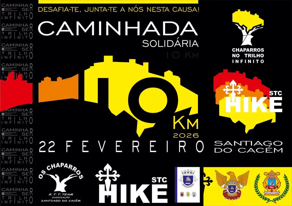 Cartaz de CHAPARROS NO TRILHO INFINITO HIKE SOLIDÁRIO