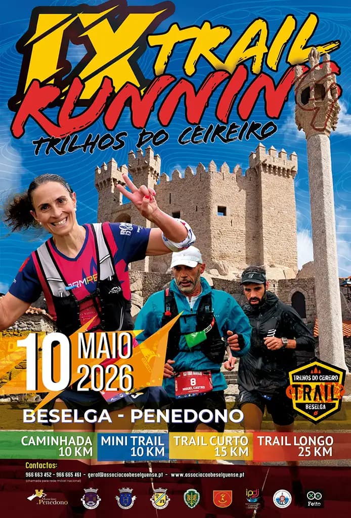 Cartaz de IX Trail Trilhos do Ceireiro