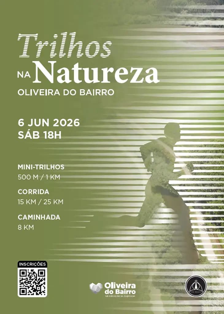Cartaz de Oliveira do Bairro - Trilhos na Natureza