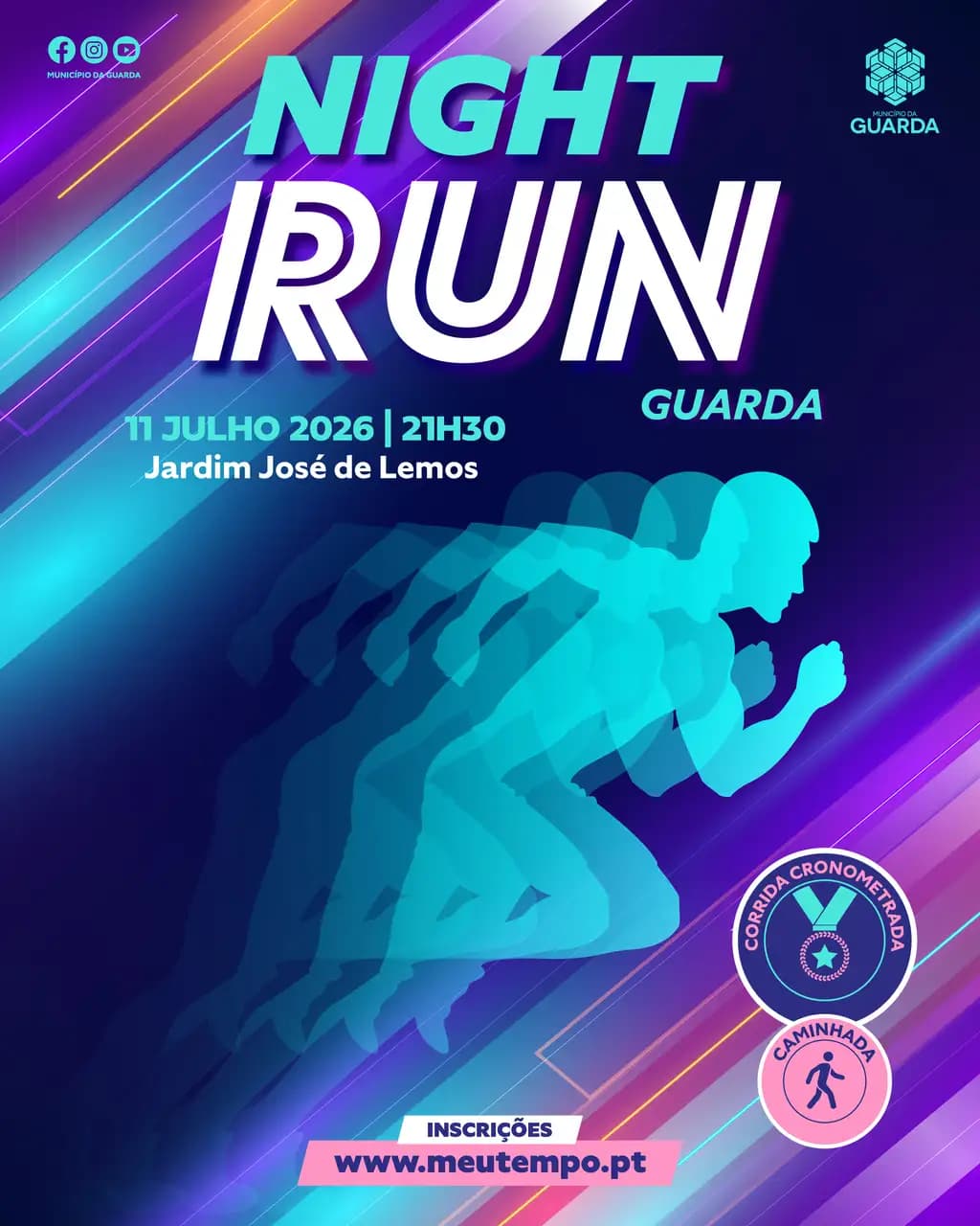 Cartaz de 9º Night Run Guarda 2026