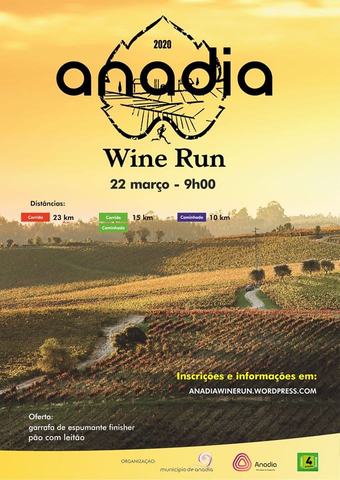 Cartaz de ANADIA WINE RUN 2020