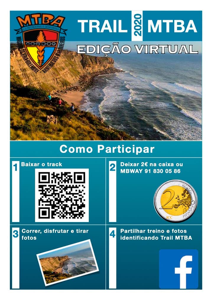 Cartaz de Trail M.T.B.A Virtual Magoito 2020