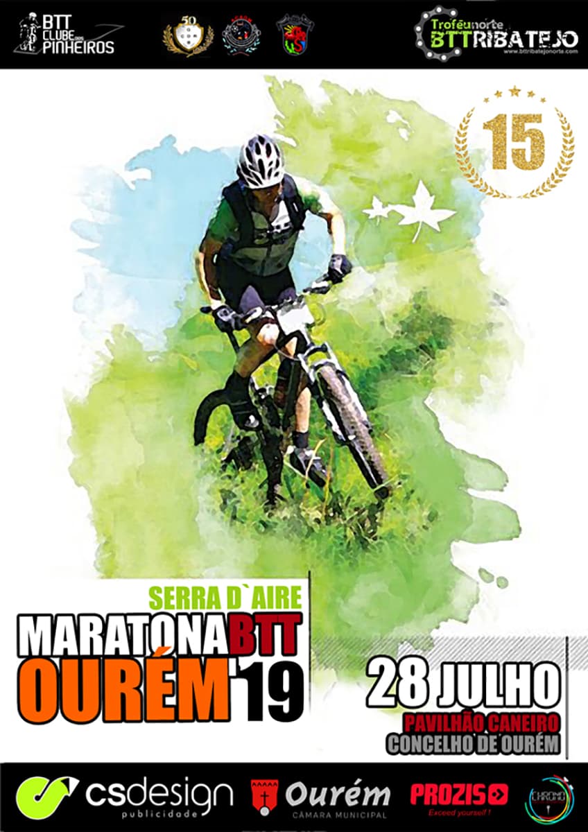 Cartaz de CS Design – Maratona BTT Ourém