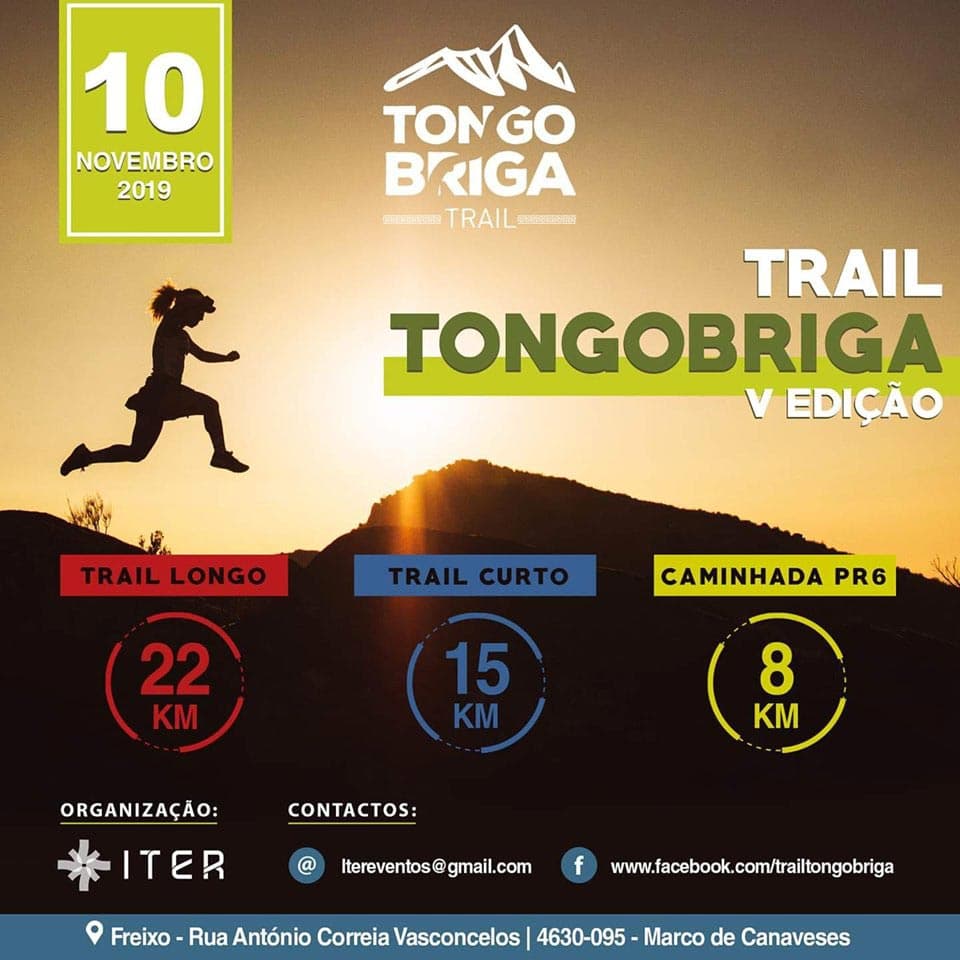 Cartaz de Trail Tongobriga V Edição