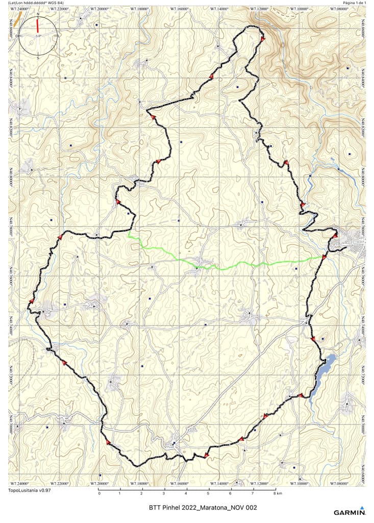 Percurso Maratona BTT