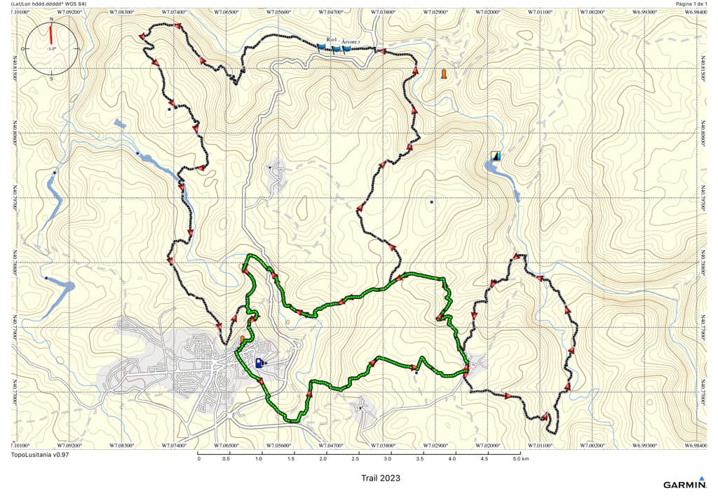 Percurso Caminhada