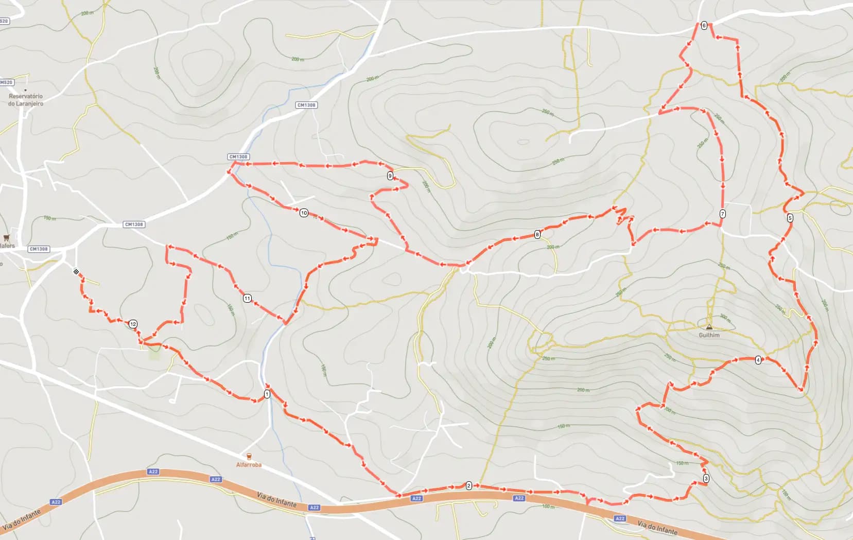 Percurso Trail