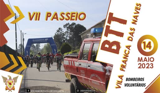 7º Passeio BTT Bombeiros Voluntários de Vila Franca das Naves