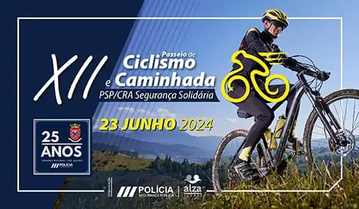 12.º Passeio de Ciclismo e Caminhada – PSP/CRA Segurança Solidária