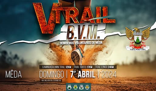 V Trail Bombeiros Voluntários de Mêda