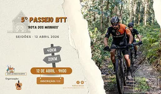 5º Passeio BTT 'Rota dos Moinhos'