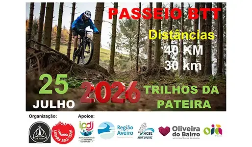 Passeio BTT - Terras de Oiã 2026