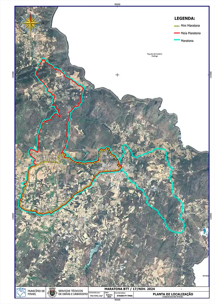 Percurso Maratona BTT