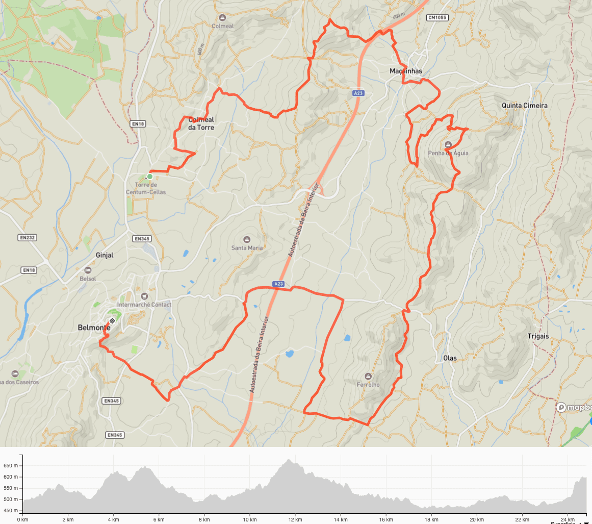 Percurso Trail Curto