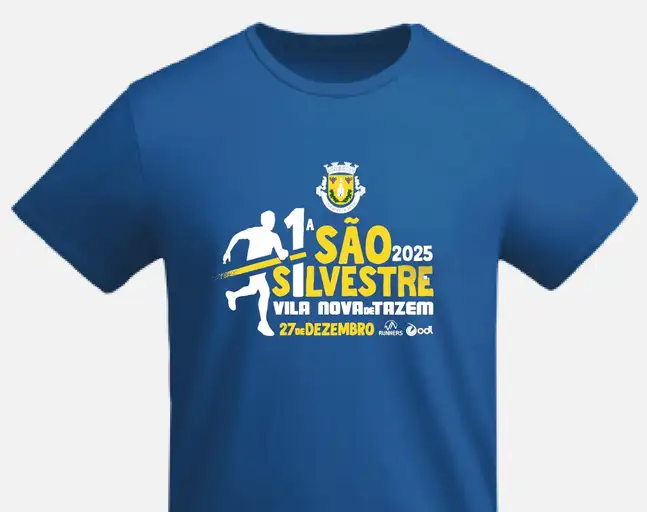 São Silvestre Vila Nova de Tazem 2025 T-Shirt